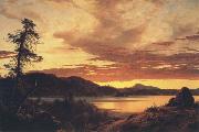 Frederic E.Church Sunset Spain oil painting artist